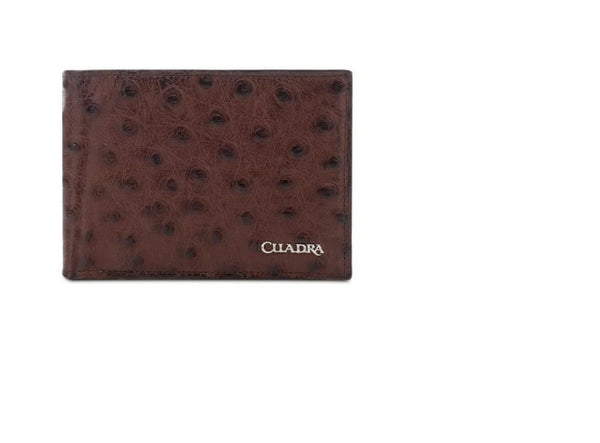 Cartera Cuadra DU295 Piel De Avestruz Cafe