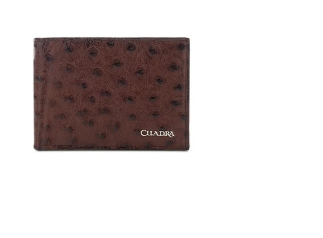 Cartera Cuadra DU295 Piel De Avestruz Cafe