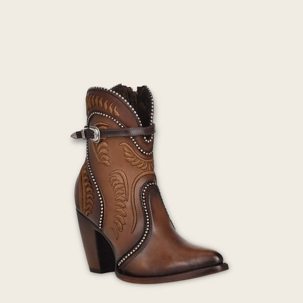 Botines Curadra Para Dama En Piel Genuina