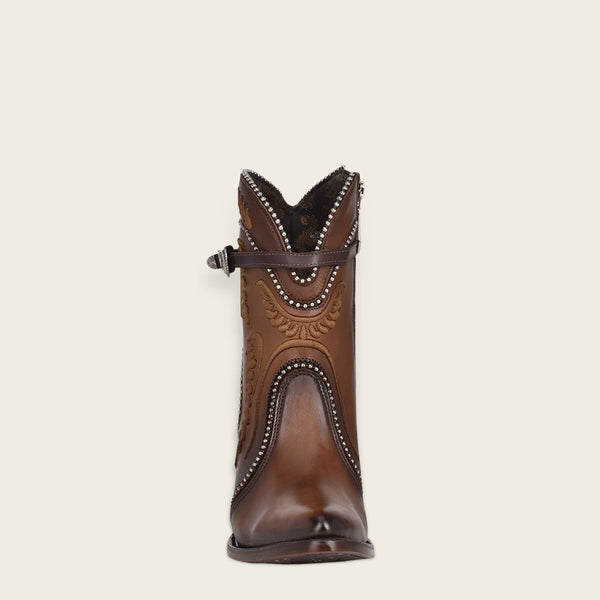 Botines Curadra Para Dama En Piel Genuina