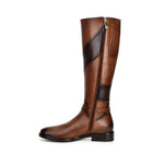 BOTA CUADRA DE PIEL PARA DAMA FC539