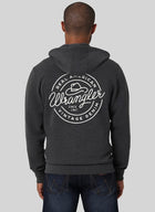 Wrangler Men's Vintage Logo Full Zip Hoodie 112336412