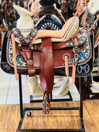 SILLA DE MONTAR PITEADA