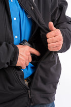 Men's Cinch Black Bonded Concealed Carry Jacket  MWJ1043014