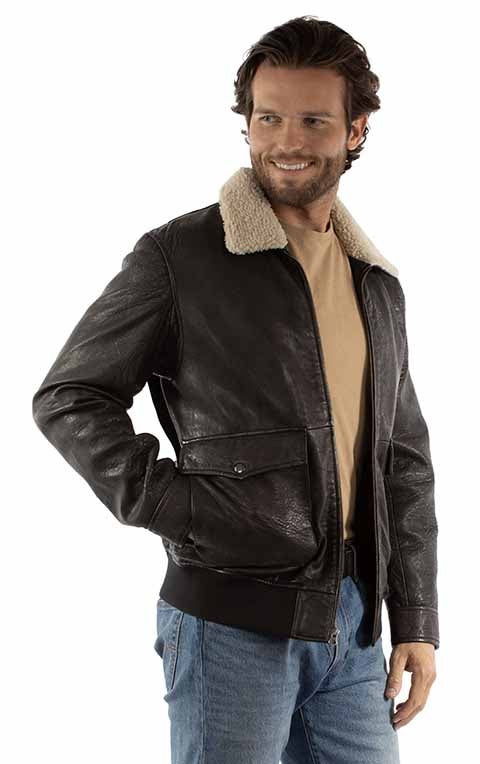 Men's Bomber Jacket 2082 SCULLY LEATHERWEAR