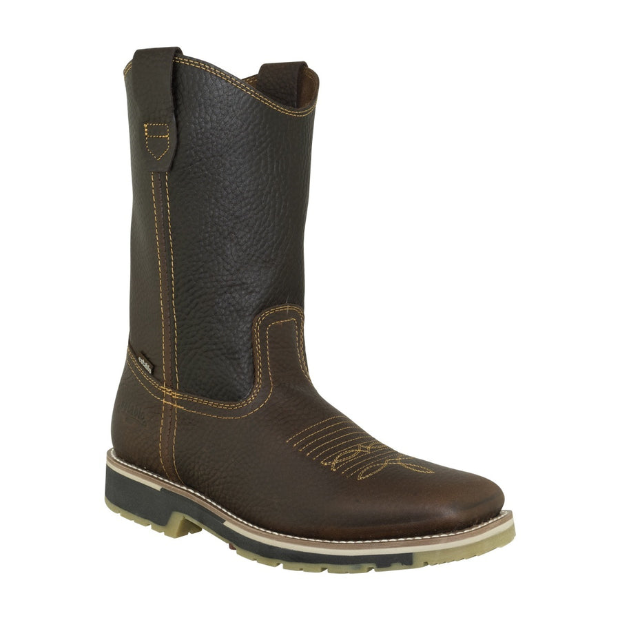 BOTA ESTABLO DE TRABAJO INDUSTRIALE Y DE RODEO CON PUNTA CUADRADA.