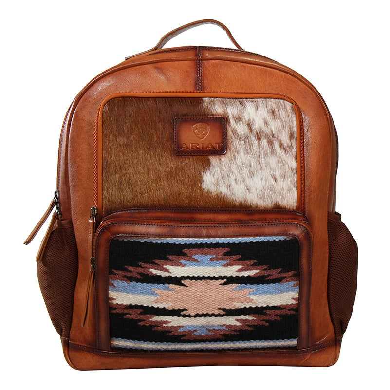 Ariat Aztec Calf Hair Leather Backpack A460003297