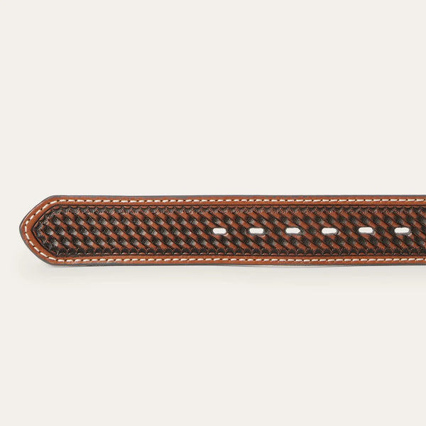 Stetson Western Icon Tooled Belt "36"