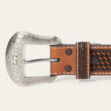 Stetson Western Icon Tooled Belt "42"