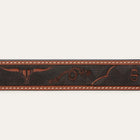 Stetson Western Icon Tooled Belt "38"