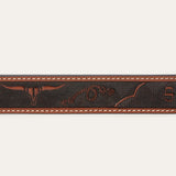 Stetson Western Icon Tooled Belt "42"