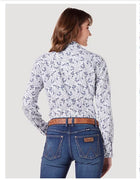 Wrangler Womens Snap Western Shirt 112336514