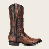 Cuadra Mens Genuine Ostrich Leather Boots CU303