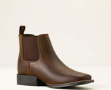 Ariat Kids Booker Chelsea Wide Square Toe Western Boot 10063824