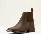 Ariat Kids Booker Chelsea Wide Square Toe Western Boot 10063824