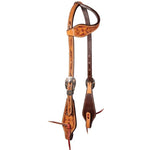 Professionals Choice Apple Blossom Single Ear Headstall 3P1036   ( FREE GIFT WITH PURCHASE Rope Halter)
