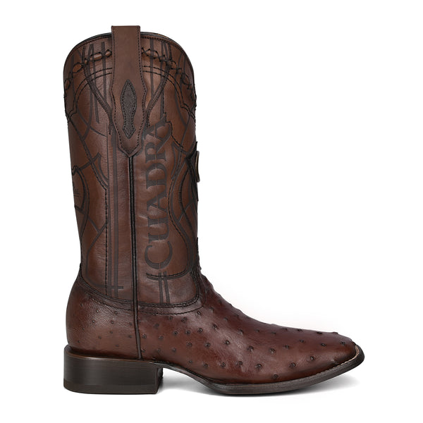 Bota Cuadra Square Toe Ostrich Boots CU677