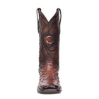 BOTA CUADRA SQUARE TOE OSTRICH BOOTS CU457