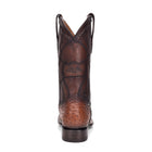 BOTA CUADRA SQUARE TOE OSTRICH BOOTS CU457