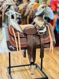 MONTURA CHARRA CINCELADA  PARA CABALLO