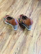 ROXY'S LEATHER SANDALS HEELS 1731