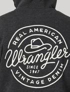 Wrangler Men's Vintage Logo Full Zip Hoodie 112336412