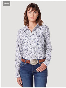 Wrangler Womens Snap Western Shirt 112336514