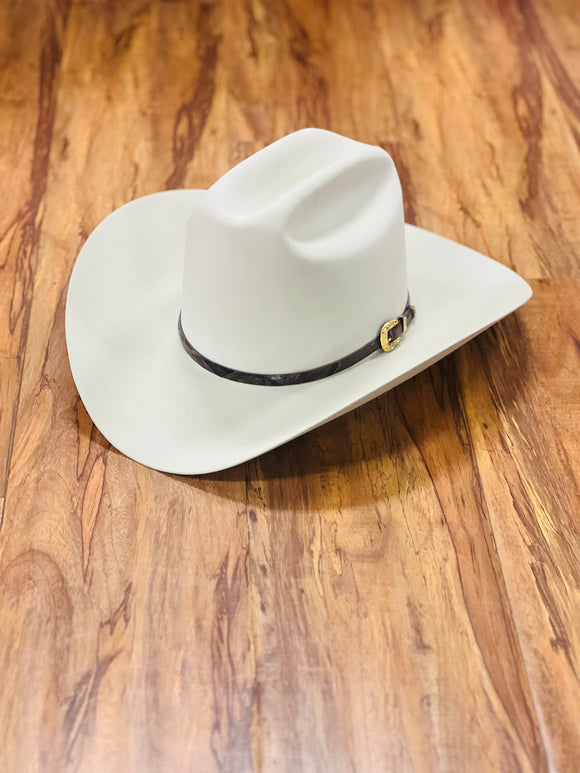 HORMIGERO 8X SLIVER BELLY PRIMIER STETSON COWBOY HAT 