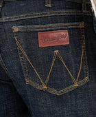 Wrangler Retro Men's Dark Stretch Slim Bootcut Jeans_