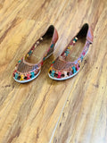 ROXY'S LEATHER SANDALS HEELS 1731