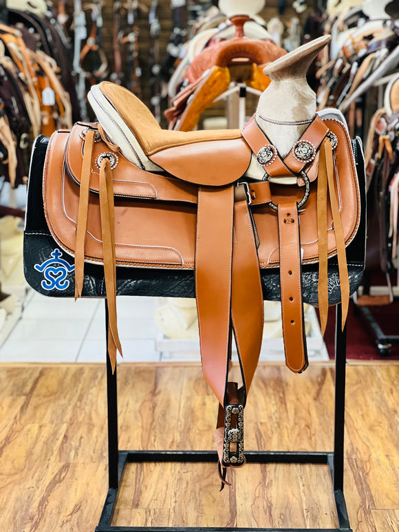 SILLA DE MONTAR ESQUELETO CHARRA