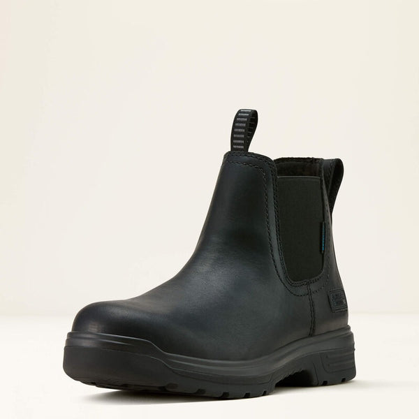 Ariat Men's Turbo Chelsea Waterproof Work Boots - Soft Toe 10060896 " D "