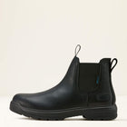 Ariat Men's Turbo Chelsea Waterproof Work Boots - Soft Toe 10060896 " D "