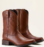 Ariat Men's Cinnamon Sonoro Bantamweight Zip Roper Toe Boots 10063982