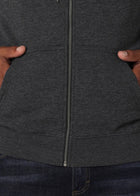 Wrangler Men's Vintage Logo Full Zip Hoodie 112336412