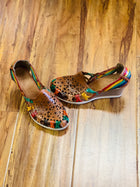 SINDY LEATHER SANDALS HEELS 1732