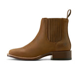 Ariat Women's Booker Chelsea Distressed Brown Bantamweight Wide Square Toe Cowboy Boots 10063973