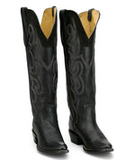 Justin Women's Ada 17" Black Tall Western Boots VN4484L