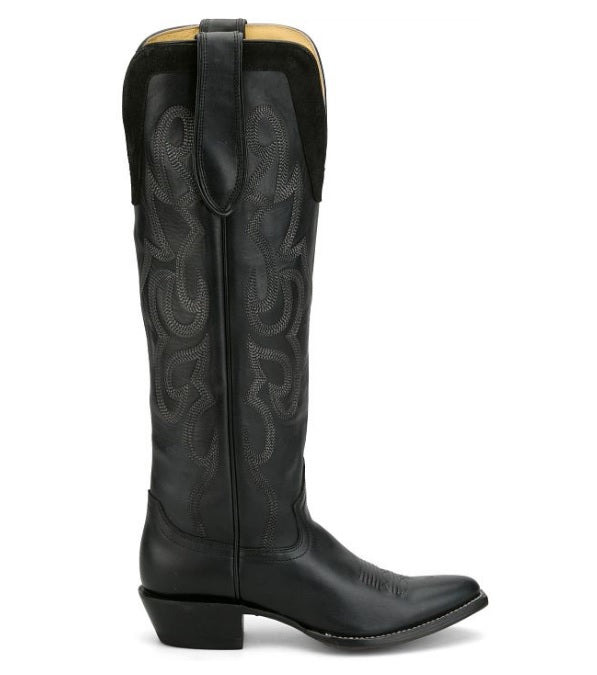 Justin Women's Ada 17" Black Tall Western Boots VN4484L