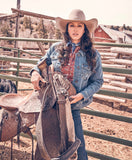 Wrangler Women's Retro Long Sleeve Western Shirt 112336527