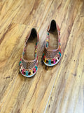 ROXY'S LEATHER SANDALS HEELS 1731
