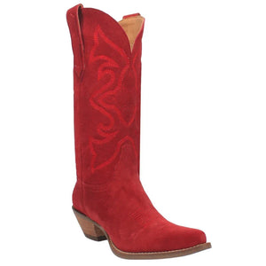 Dingo Women's Out West Suede Western Boots  Snip Toe