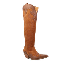 Dingo Women's Drama Queen Overlay Tall Western Boots - Round Toe DI2251-BG4
