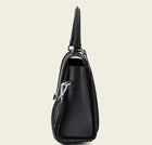 CUADRA BOLSO DE MANO EN PIEL GENUINA DE MANTARRRAYA PARA DAMA