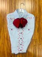 CAMISA CHARRA BORDADA