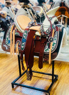 SILLA DE MONTAR PITEADA