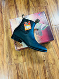 Botines Charros Grasso Original El Besserro Color Negro