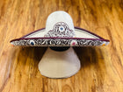SOMBREROS DE CHARRO DE PELO BORDADO EN PITA FINA TOQUILLA Y RIBETE