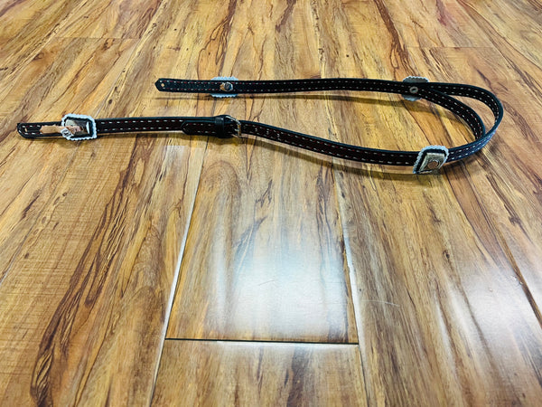 CABEZADAS PARA CABALLO CHARRO COSIDA A MANO CON CUERNO DE VENADO