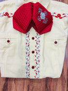 CAMISA CHARRA BORDADA *FREE SHIPPING*